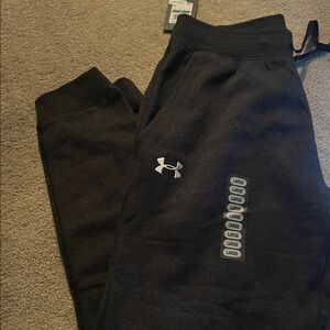 Under Armour Mens Dark Gray Joggers